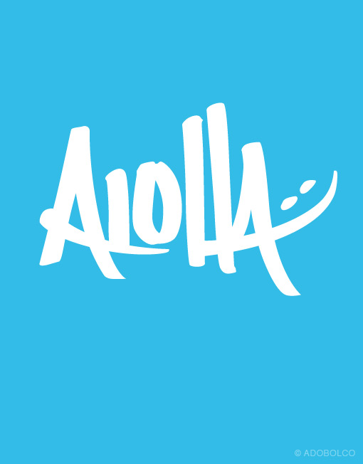 Aloha by Adoboloco Detail